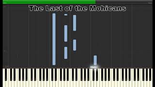 The Last of the Mohicans -- Piano Tutorial chords