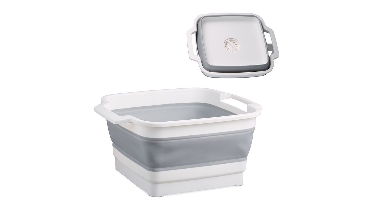 Bacinella Pieghevole Relaxdays 7L - Catino Per Campeggio E Casa - Foto 2