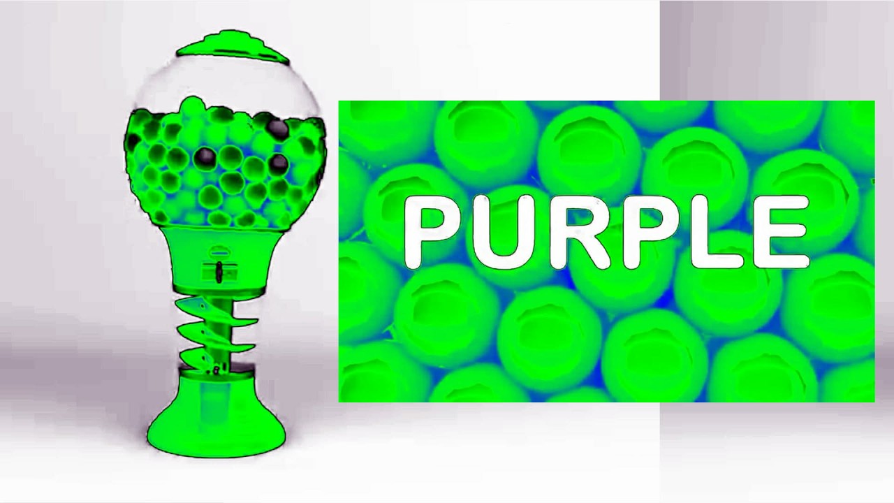 LEARN COLORS (PURPLE) WITH CANDY GUMBALL MACHINE Sponsored BY; Preview 2 Random Effects