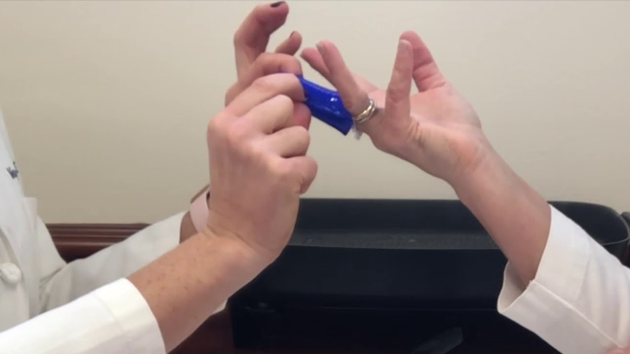 Thermoplastic Mallet Orthosis YouTube