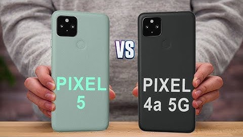 Google Pixel 5 vs Google Pixel 4a 5G
