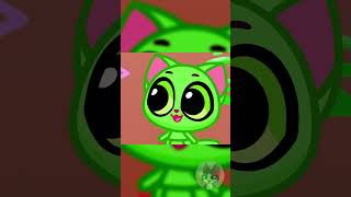 Copycat Vs Real Cat Pretend Play Zombies Zombie Dance Song Nursery Rhymes Purr-Purr