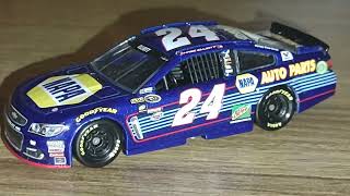 NASCAR 1/64 DIECAST REVIEWS: 2016 #24 Chase Elliott NAPA Auto Parts Chevrolet SS review