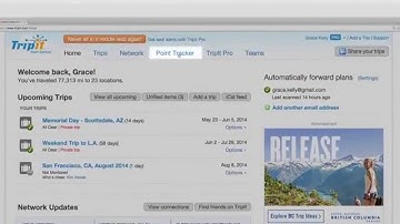 Point Tracker with TripIt Pro-- Learn more!