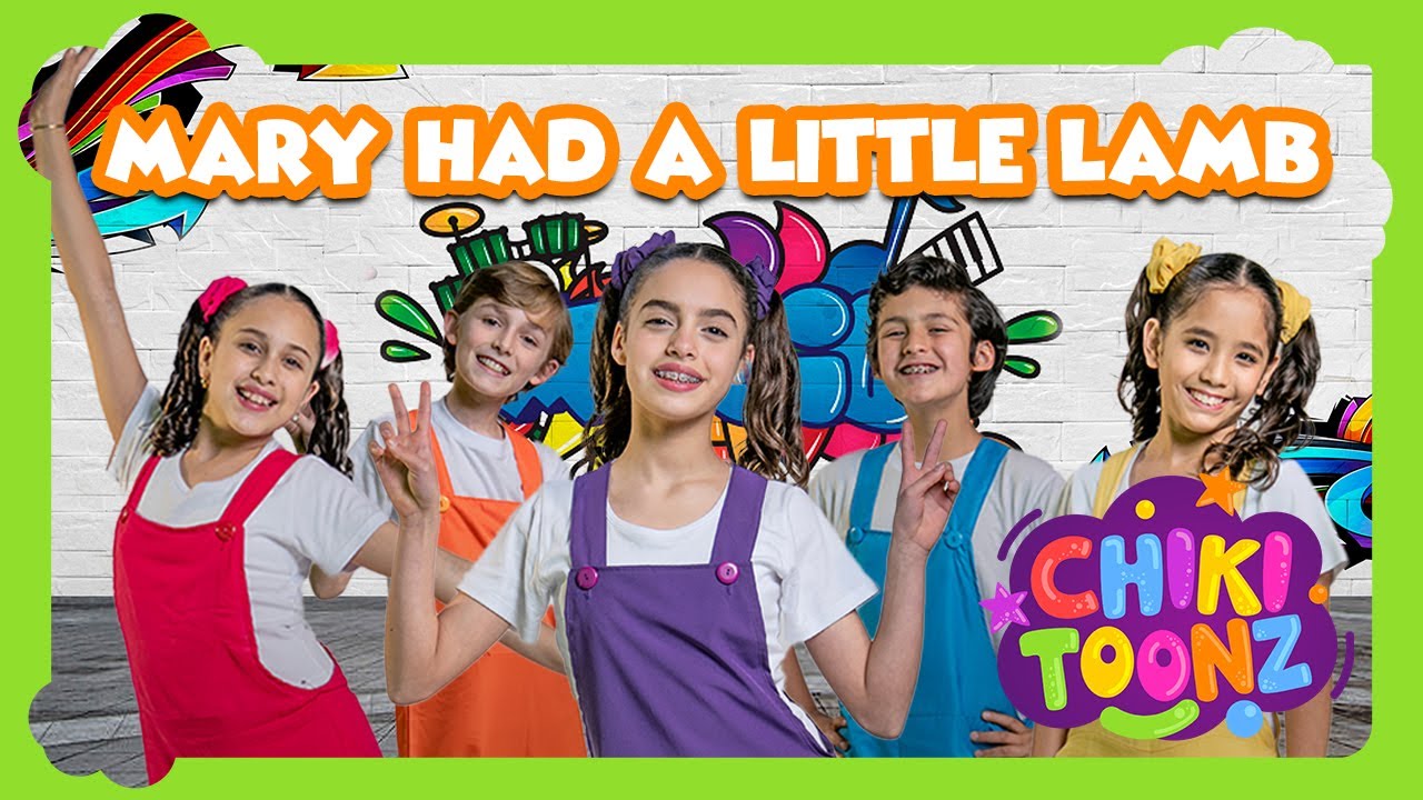 Mary Had a Little Lamb | Chiki Toonz | Children's songs 