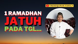 Bulan Ramadhan 2021 Jatuh pada Tanggal ... NU & Muhammadiyah Bulan Ramadhan 2021 Jatuh pada Tanggal ... NU & Muhammadiyah