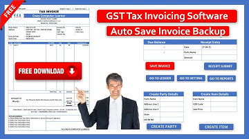 😀 GST Invoicing Software In Excel | fully automated GST invoice create In Excel | Auto Save Invoice