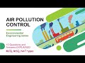 Air Pollution & Environmental Engineering for GATE Civil & ESE Civil 🚀