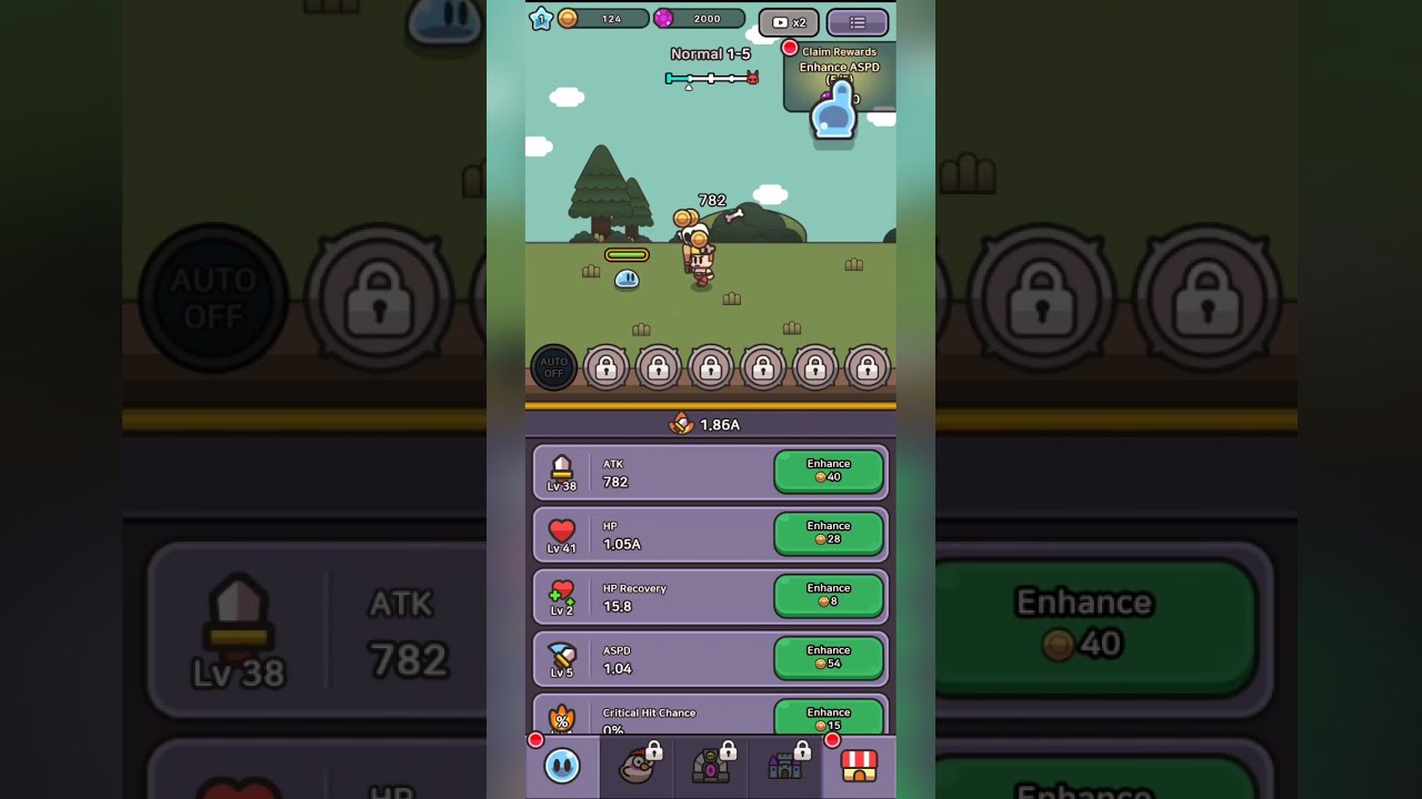Legend of Slime: Idle RPG || Game World 