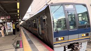 響くGTO‼︎２０７系1000番台T9編成普通長尾行き放出駅到着発車。