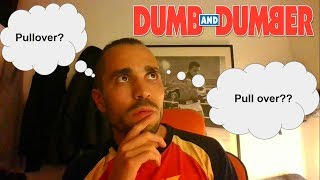 Dumb and Dumber: pullover or pull over?