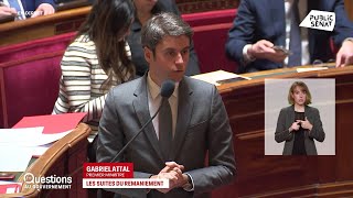 Discours de politique générale : Gabriel Attal maintient qu’il ne demandera pas de vote de confiance