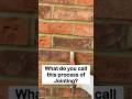 Brick Jointing Question #bricklayer #brickwork #mortar #construction #question #asmr #shorts