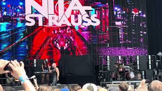 Nita Strauss w/ David Draiman (Disturbed) @ Sonic Temple 5/16/24