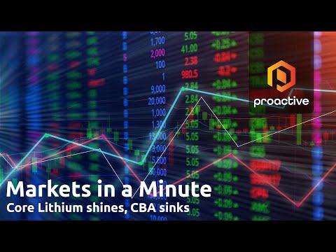 Markets in a Minute: Inghams Group shines, CBA sinks