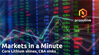 Markets in a Minute: Inghams Group shines, CBA sinks