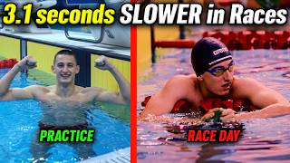 You Swim WAY Faster in Practice Than in Races. Here's Why.