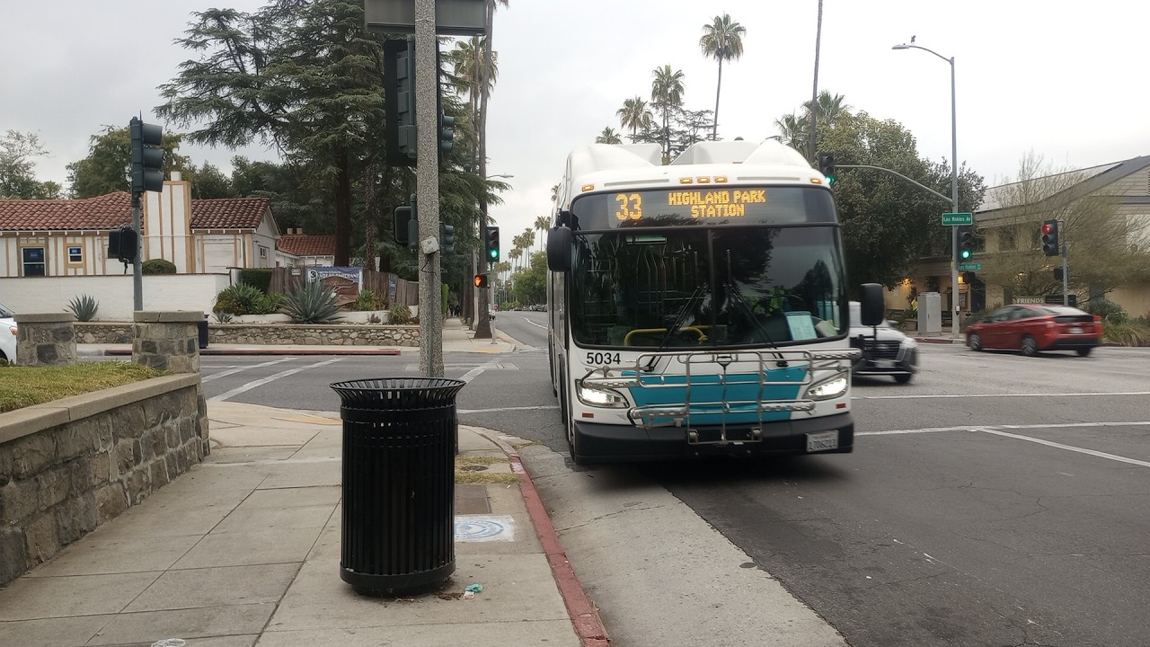 2024 Pasadena Transit New Flyer XN35 5034 - YouTube