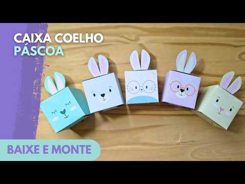 EASTER BUNNY BOX | DOWNLOAD AND ASSEMBLE