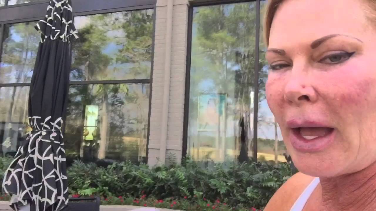 Power-washing the pool deck!