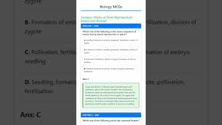 Modes of Plant Reproduction: Sexual and Asexual