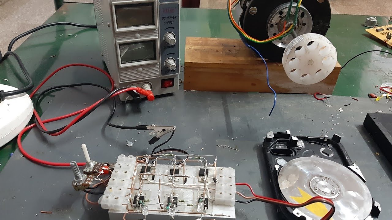 Home made bldc controller 3wire,(Type-6).