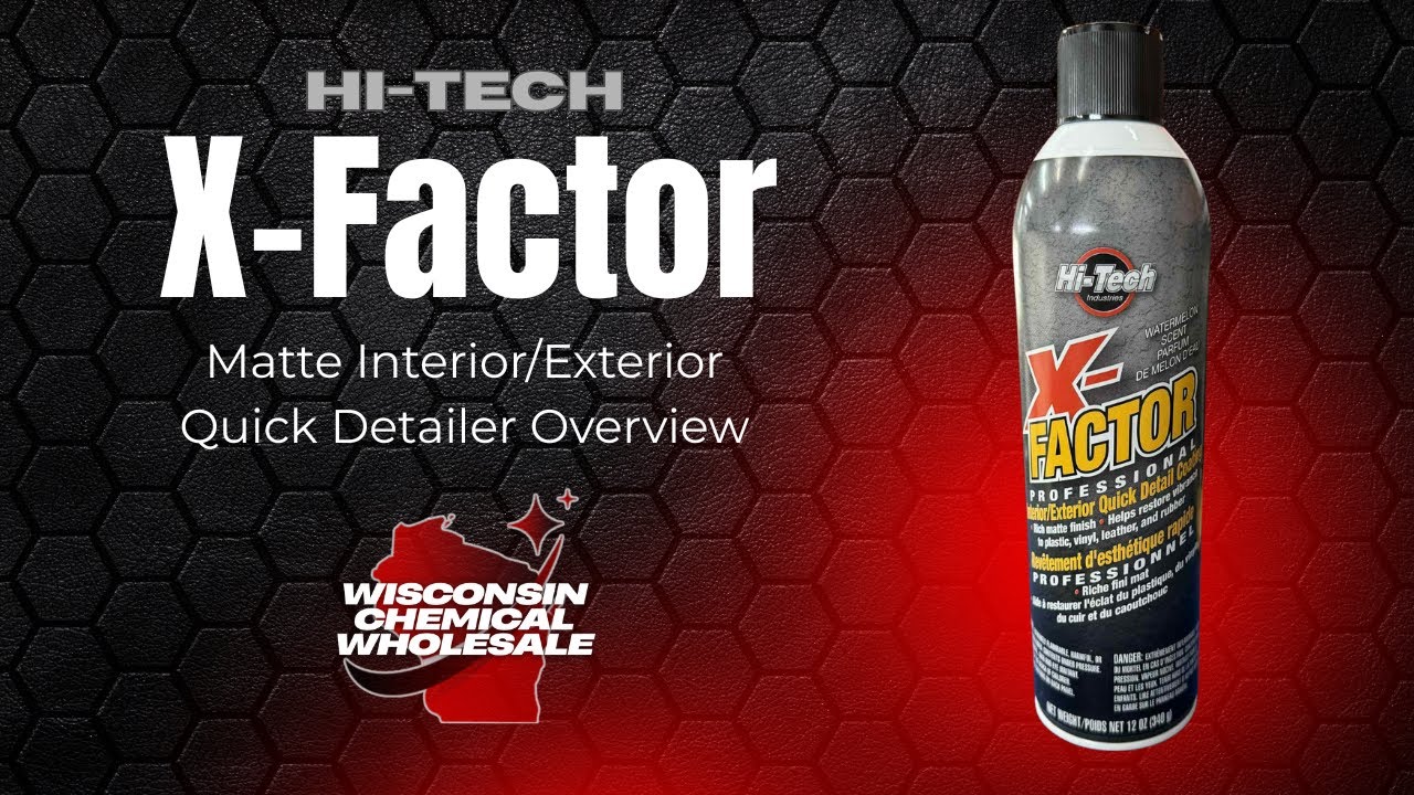 Hi-Tech X Factor | Interior & Exterior Quick Detail Coating with