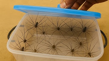 😱 Too Many Spiders to Count! Ultimate Catching Mission 🕷️