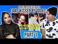 Siblings react to Fans Got Kissed And Hugged By Kpop Idols PART 1 | REACTION