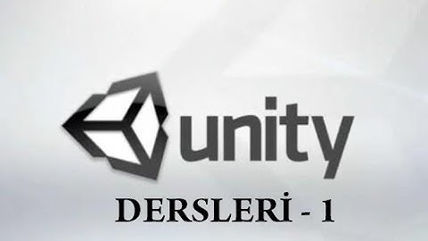 Unity3D İle 2D Oyun Programlama - Ders 1
