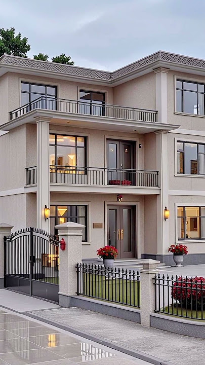 3-Story Dream Home with Elegant Details l Exterior Tour #dreamhome #housedesign #family #usa
