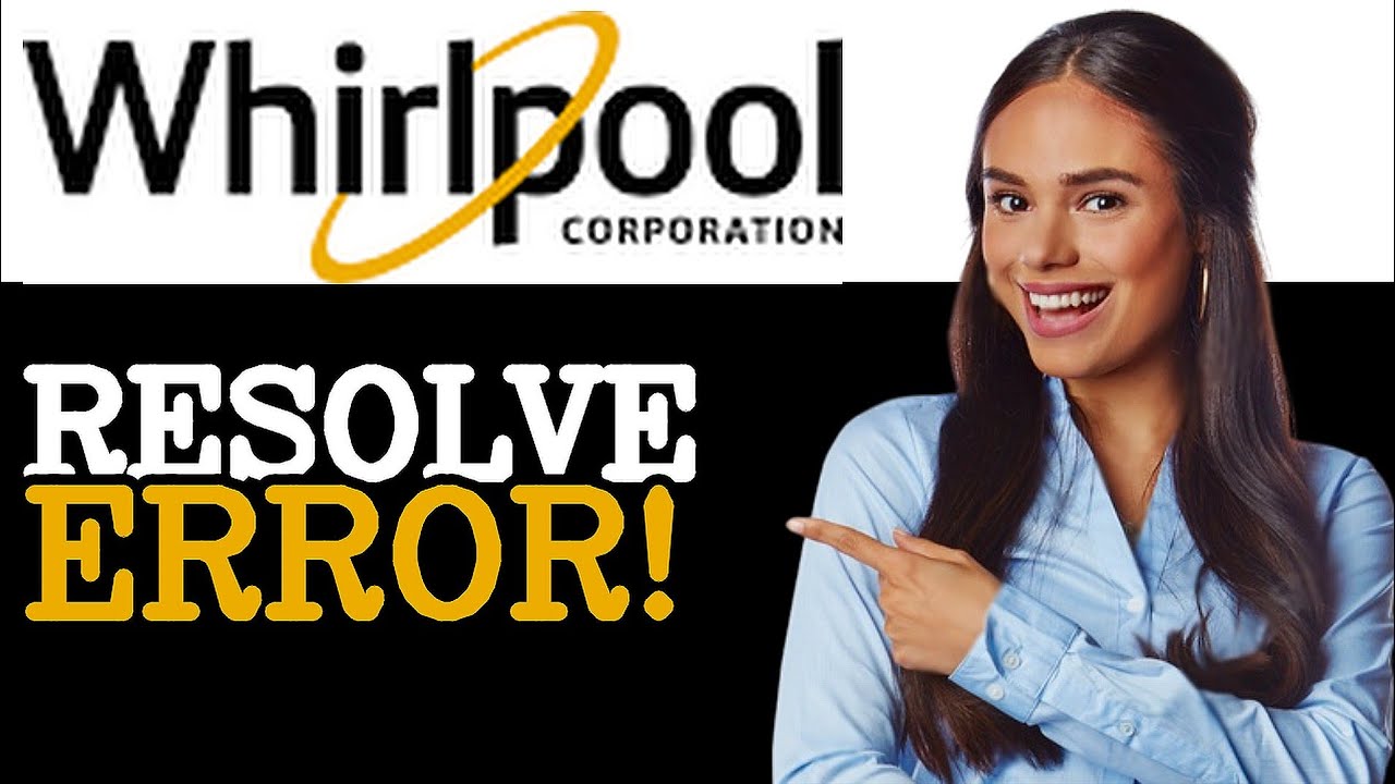 How To Fix Whirlpool Washer F29 Error Code (2025)