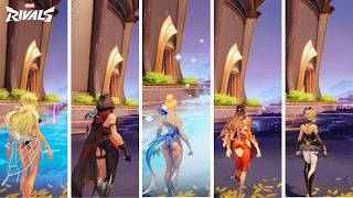 ALL Cloak &amp; Dagger Legendary Skins Comparison - Marvel Rivals