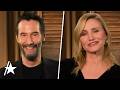 Keanu Reeves &amp; Cameron Diaz React To REUNITING For 1st Movie In 30 Years
