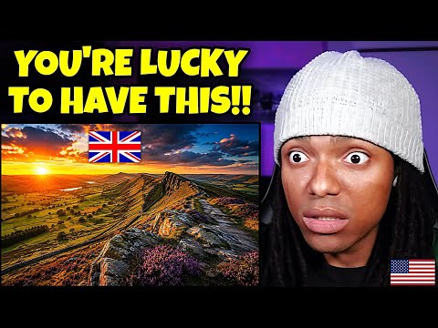 AMERICAN REACTS to Englandβs STUNNING Peak District