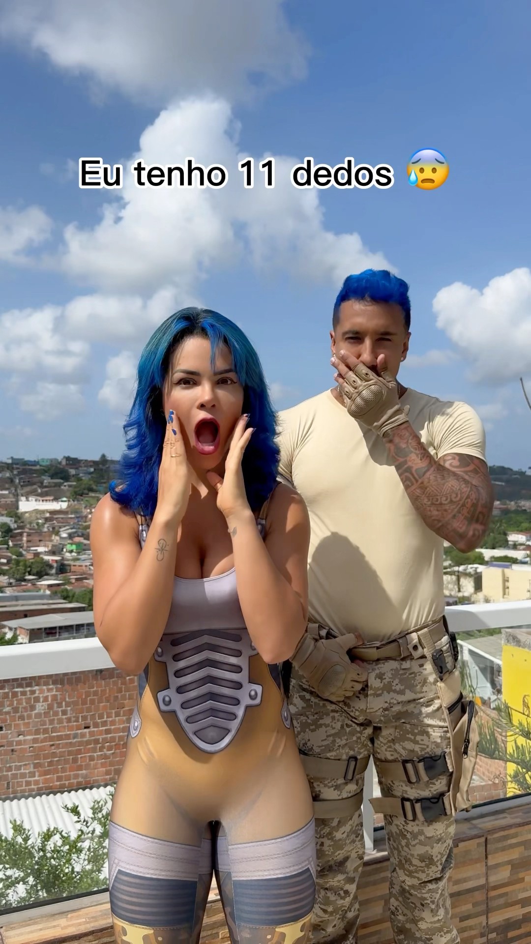 E vocês? Tem quantos dedos? ? @ApolloSant #entretenimento