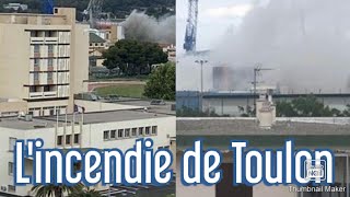 Un incendie se déclare à bord dun sous marin nucléaire à Toulon