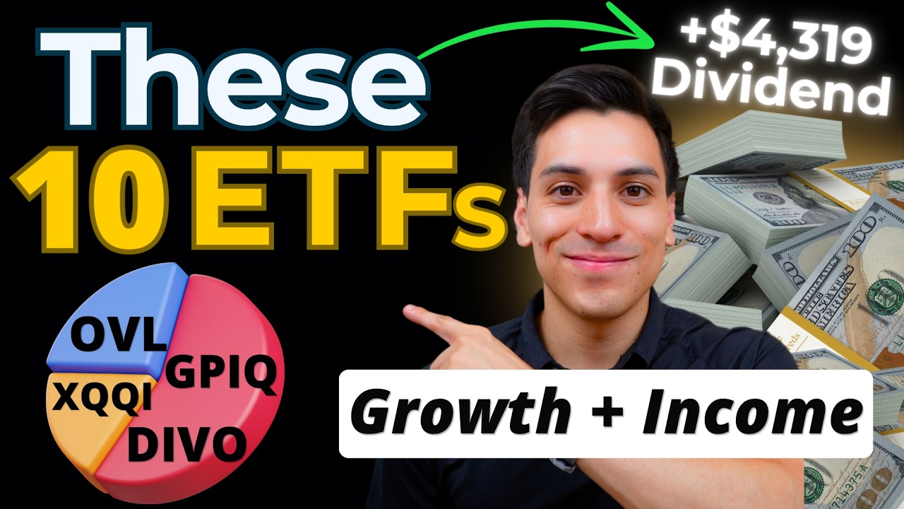 10 Best ETFs to Live Off Dividends with Growth + Income for Long-Term ...