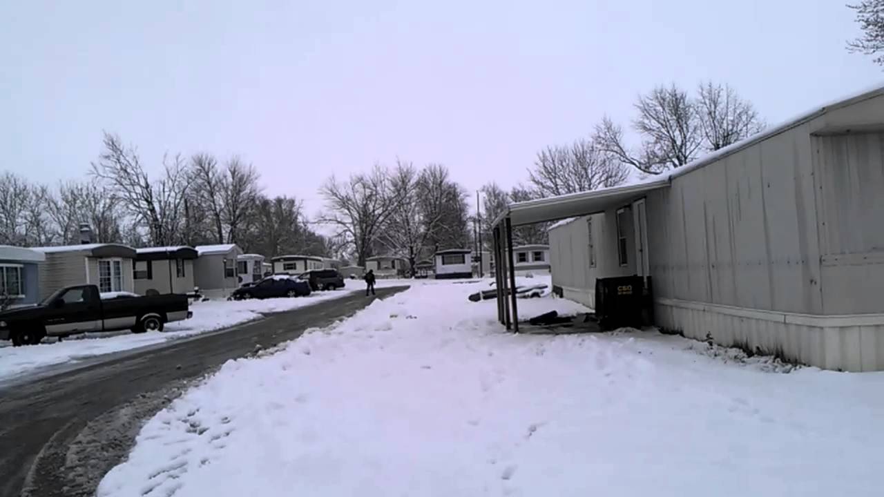 Bloomingburg Ohio bajo la nieve YouTube