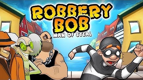 Robbery Bob 2 - Agent Costume GamePlay USE Toxic Donut