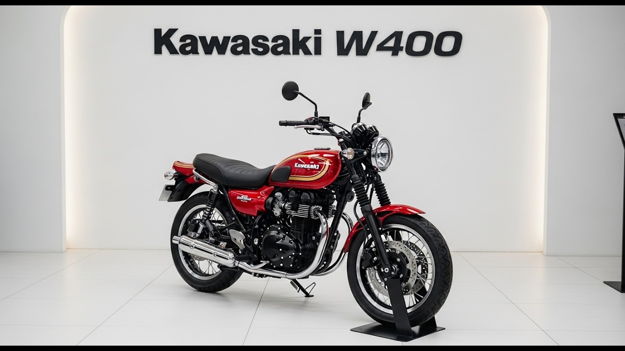 バイク W400 2026 Kawasaki W400 – Retro Style, Modern Performance! The Classic