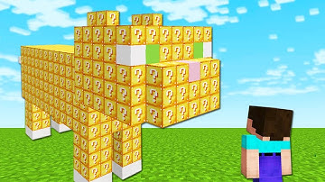 NOOB vs LUCKY BLOCK CAT MUTANT in MINECRAFT