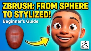 Master ZBrush Sculpting: Stylized Head Tutorial (Step-by-Step)