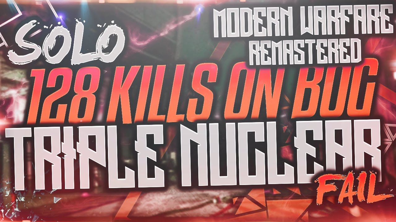 MWR; SOLO 128 KILLS ON BOG TRIPLE NUCLEAR FAIL !!!! 29 GS 18 GS 16 GS WORLDS MOST KILLS ON BOG !!!!!