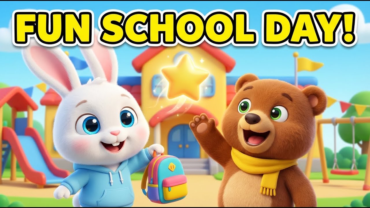 🏫 Lumo & Bex  Fun School Day 🎒🎶  Kids Cartoon