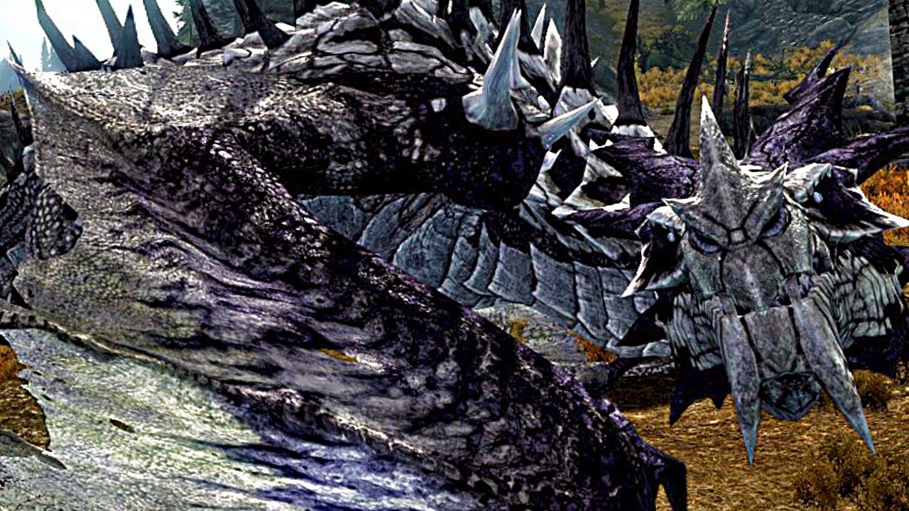 Skyrim Special Edition Frost Dragon Encounter Legendary Youtube