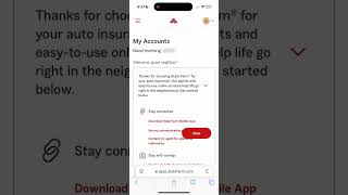 State Farm (Web Mobile) - How to get your Declarations Page Information