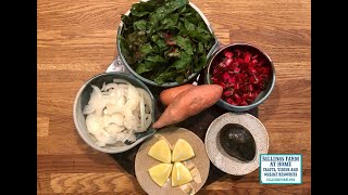 Billings Farm at Home Foodie Friday - Sweet Potato with Swiss Chard and Avocado