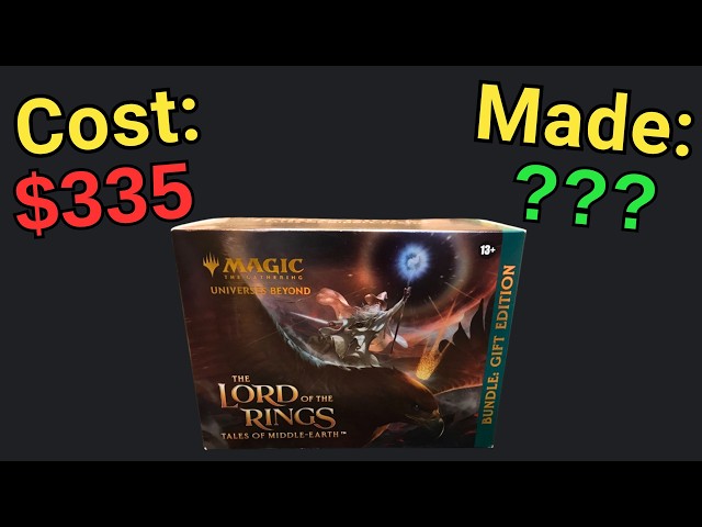 Opening a Lord of the Rings Gift Bundle - YouTube