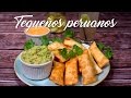 COMO PREPARAR TEQUEÑOS CON MASA WANTAN AL ESTILO PERUANO